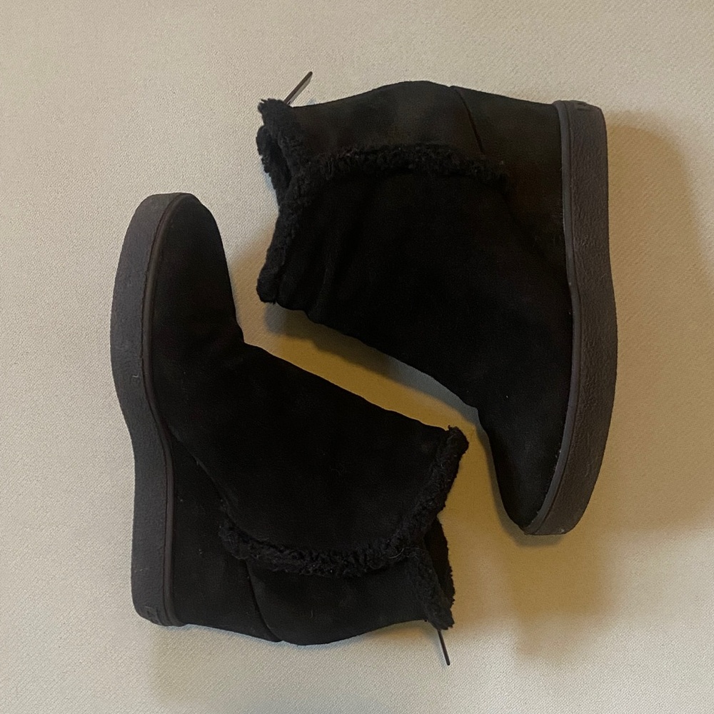 Aquatalia Black Suede Ankle Booties